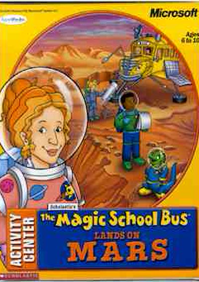 Cover image for the game Magic School Bus Lands on Mars