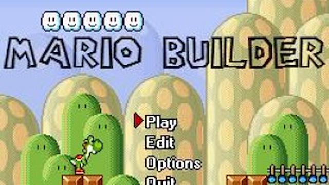 Image for the game Mario Builder