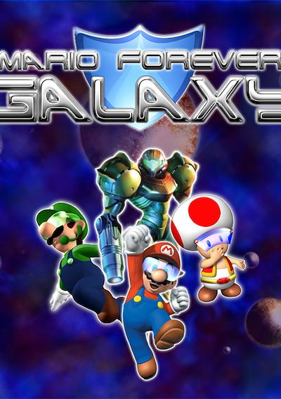 Cover image for the game Mario Forever Galaxy
