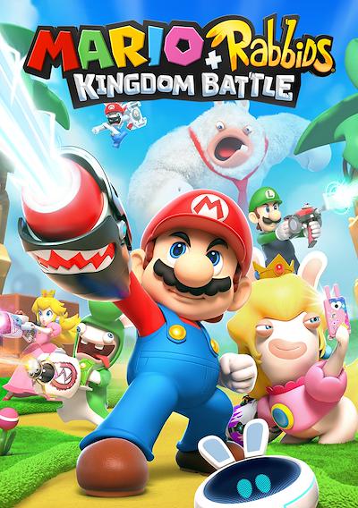 Cover image for the game Mario + Rabbids Kingdom Battle