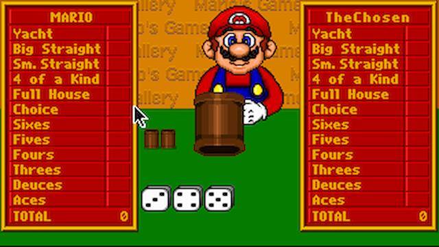 Image for the game Mario's Game Gallery