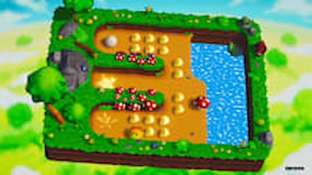 Image for the game Marupoyo: The Round Chick's Adventure