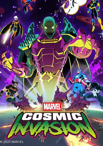 Cover image for the game Marvel Cosmic Invasion