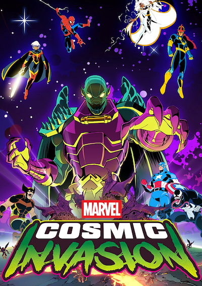 Cover image for the game Marvel Cosmic Invasion