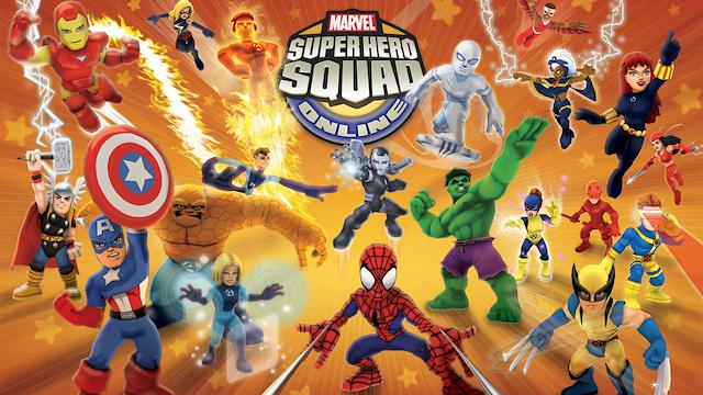 Image for the game Marvel Super Hero Squad Online