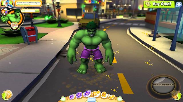 Image for the game Marvel Super Hero Squad Online
