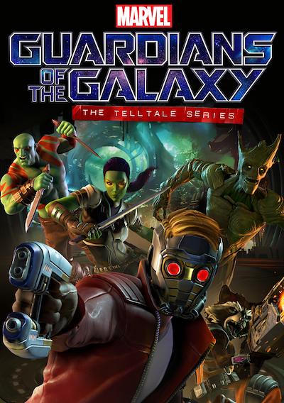 Cover image for the game Marvel's Guardians of the Galaxy: The Telltale Series