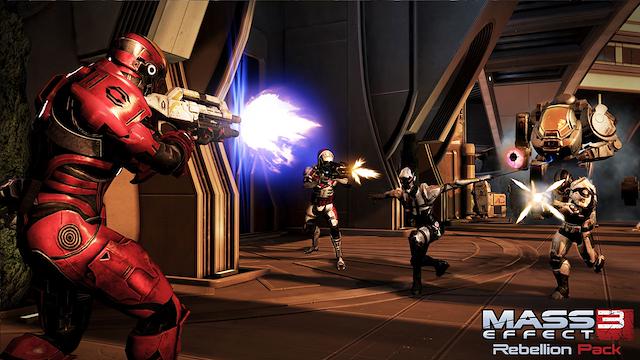 Image for the game Mass Effect 3: Rebellion Pack
