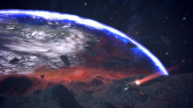 Image for the game Mass Effect: Bring Down the Sky
