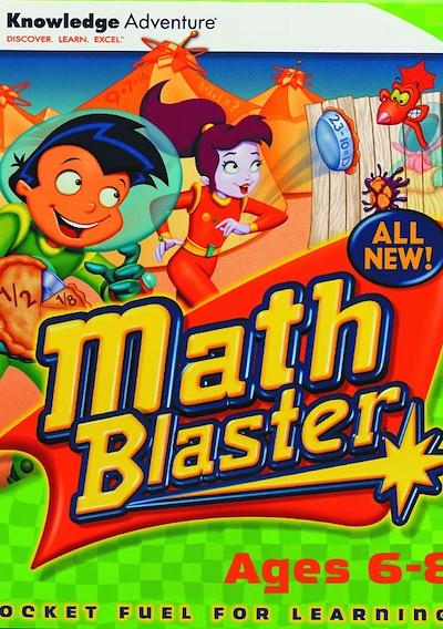 Cover image for the game Math Blaster Ages 6-8