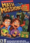 Cover image for the game Math Missions: The Amazing Arcade Adventure Grades 3-5