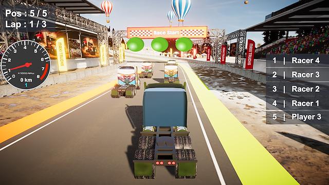 Image for the game Maxi Trucks Racing