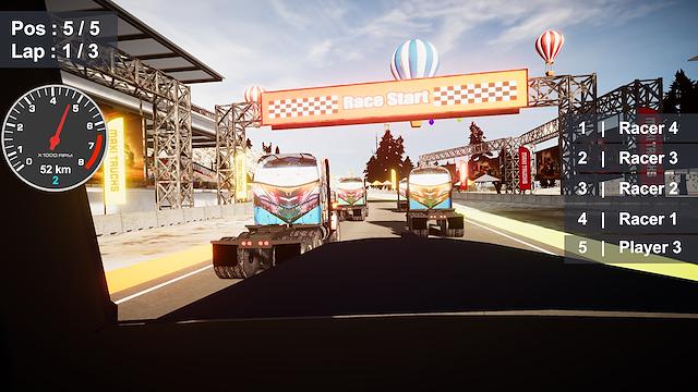 Image for the game Maxi Trucks Racing