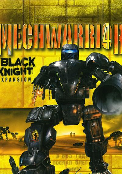 Cover image for the game MechWarrior 4: Black Knight