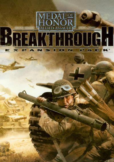 Cover image for the game Medal of Honor: Allied Assault - Breakthrough
