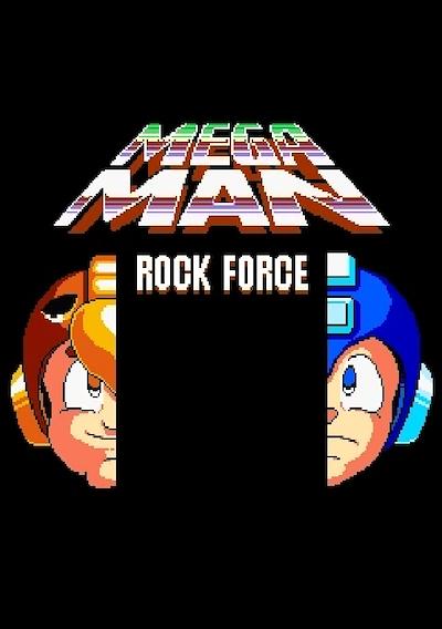 Cover image for the game Mega Man Rock Force