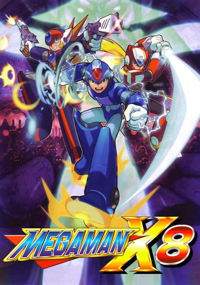 Cover image for the game Mega Man X8