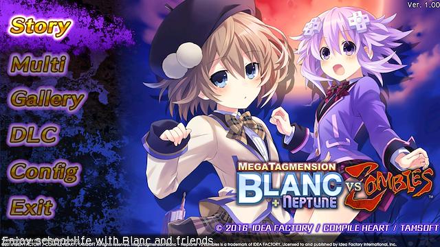 Image for the game Megatagmension Blanc + Neptune VS Zombies