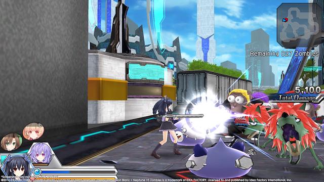 Image for the game Megatagmension Blanc + Neptune VS Zombies