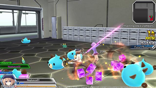 Image for the game Megatagmension Blanc + Neptune VS Zombies