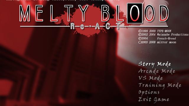 Image for the game Melty Blood Re-Act