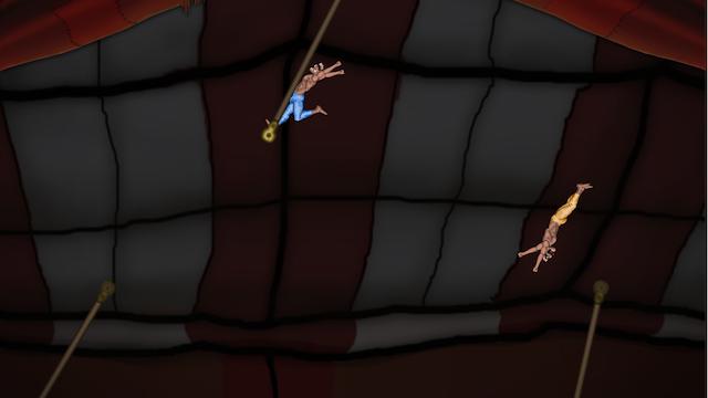 Image for the game Men on the Flying Trapeze
