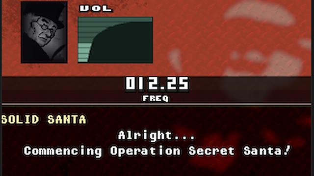 Image for the game Merry Gear Solid: Secret Santa