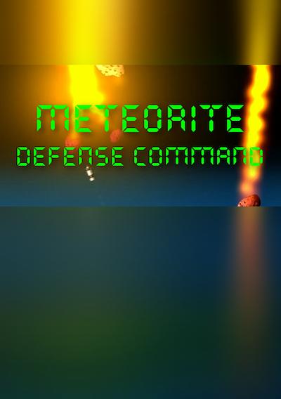 Cover image for the game Meteorite Defense Command