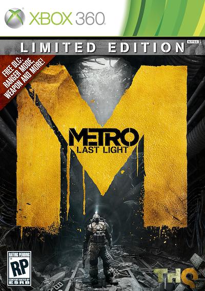 Cover image for the game Metro: Last Light - Limited Edition