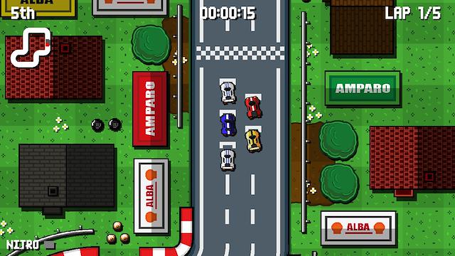 Image for the game Micro Pico Racers