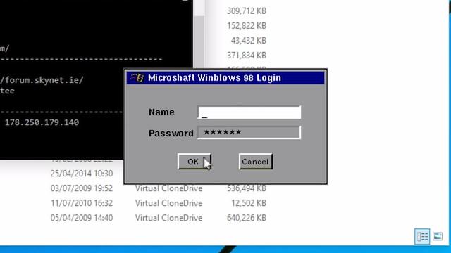 Image for the game Microshaft Winblows 98