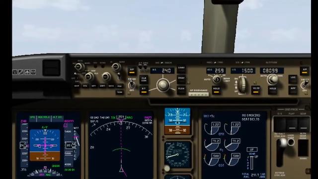 Image for the game Microsoft Flight Simulator 2000: World Airliners - 747-400 and 777-200 Professional