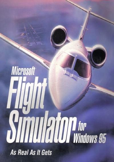 Cover image for the game Microsoft Flight Simulator for Windows 95