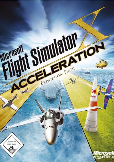Cover image for the game Microsoft Flight Simulator X: Acceleration