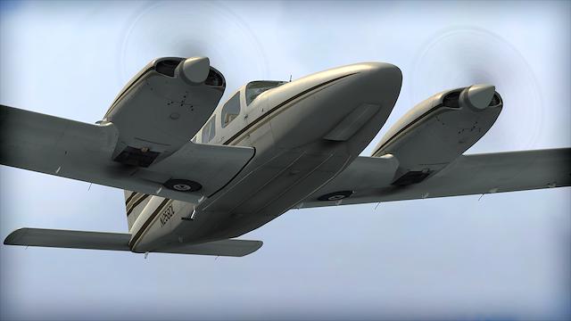 Image for the game Microsoft Flight Simulator X: Steam Edition - Piper PA-34-200T Seneca II