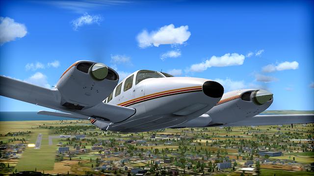 Image for the game Microsoft Flight Simulator X: Steam Edition - Piper PA-34-200T Seneca II