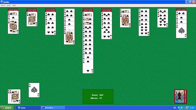 Image for the game Microsoft Spider Solitaire