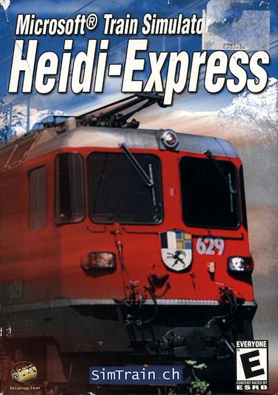 Cover image for the game Microsoft Train Simulator: Heidi-Express