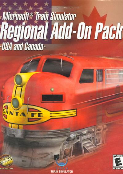 Cover image for the game Microsoft Train Simulator: Regional Pack - USA and Canada