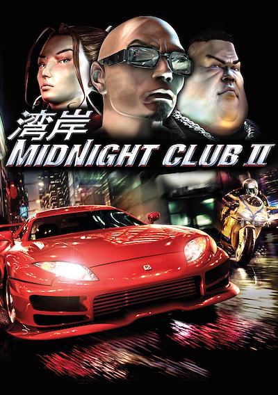 Cover image for the game Midnight Club II