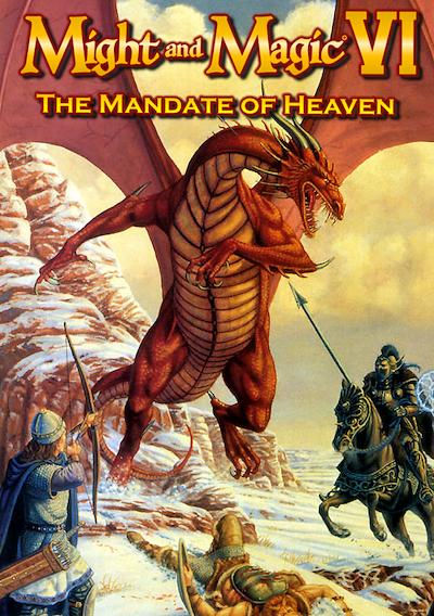 Cover image for the game Might and Magic VI: The Mandate of Heaven
