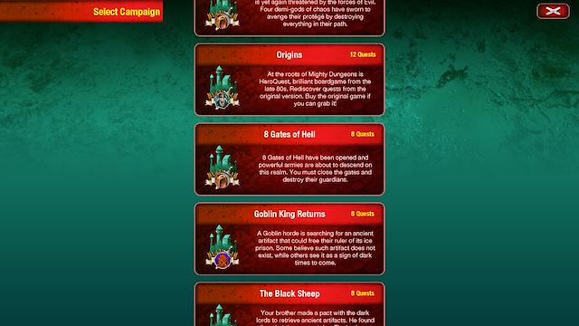 Image for the game Mighty Dungeons