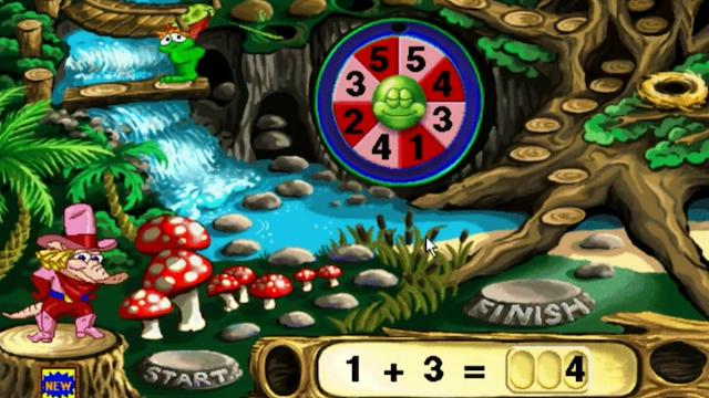 Image for the game Mighty Math Zoo Zillions