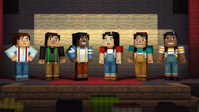 Image for the game Minecraft: Story Mode