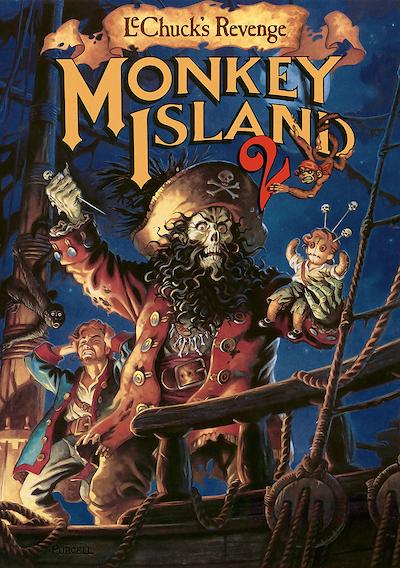 Cover image for the game Monkey Island 2: LeChuck's Revenge