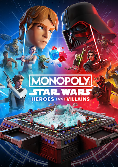 Cover image for the game Monopoly: Star Wars Heroes vs. Villains