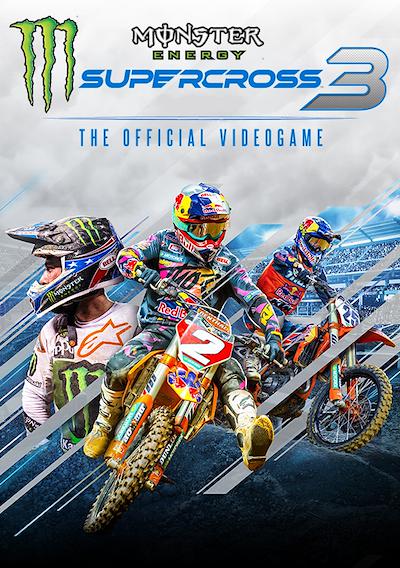 Cover image for the game Monster Energy Supercross: The Official Videogame 3