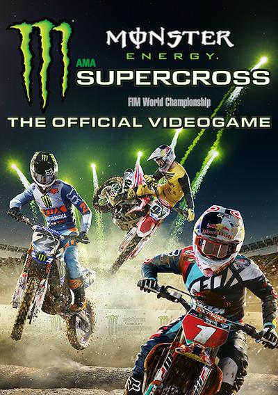 Cover image for the game Monster Energy Supercross: The Official Videogame