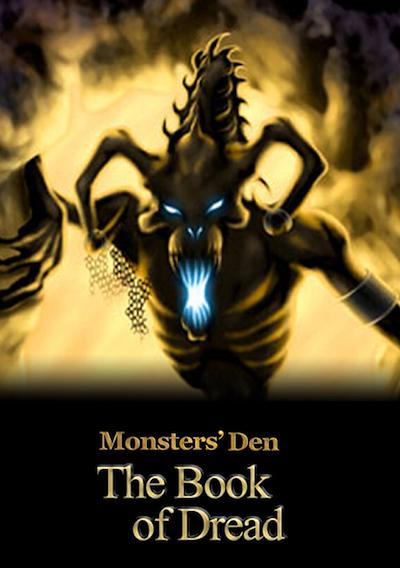 Cover image for the game Monsters' Den: Book of Dread