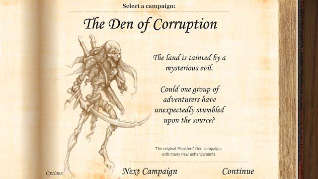 Image for the game Monsters' Den: Book of Dread